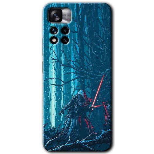 Potkal Hediye Fabrikası Xiaomi Redmi Note 11 Pro Plus 5G Kılıf HD Desen Baskılı Arka Kapak - Jedi