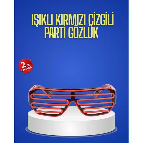 Gece Organizasyonları İçin Renkli Led Gözlük