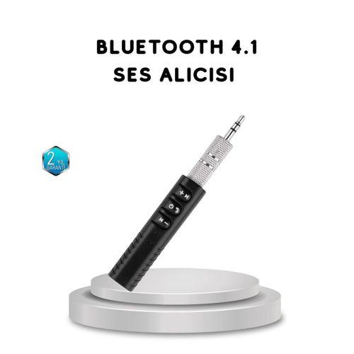 Mini Bluetooth Ses Alıcısı 3.5mm Girişli Kablosuz Müzik Adaptörü