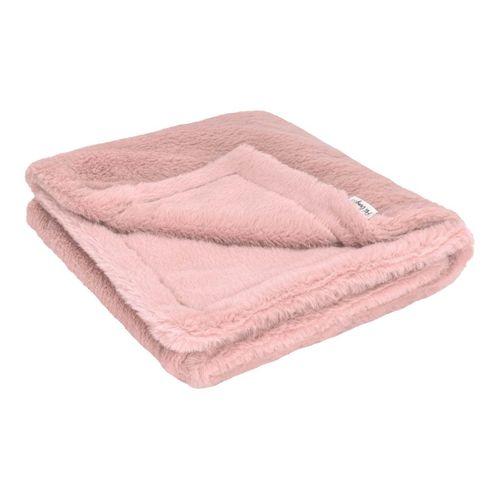 Pet Comfort Lodix  Toz Pembe Kedi ve Köpek Battaniyesi S 70x50cm