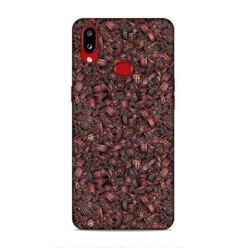 Samsung Galaxy A10s Uyumlu Kılıf Utopia (15) Antişok Kılıf Yeşil Beyaz