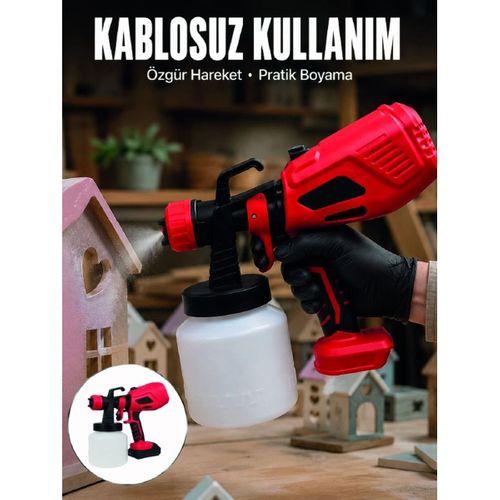 21v Güçlü Motor İle Profesyonel Boyama Performansı