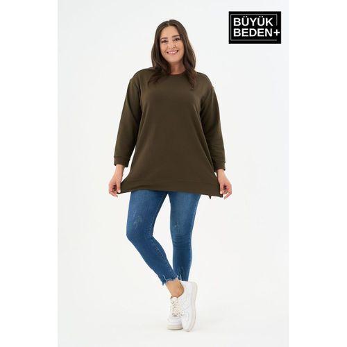 Kadın Tunik Büyük Beden  Sweatshırt SPR26BTK950