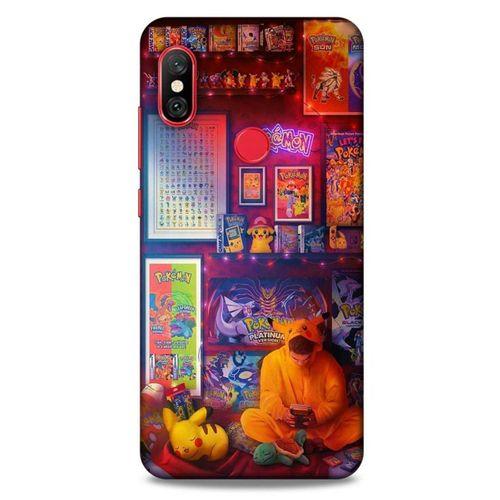 Retro (27) Desen Tasarımlı Kılıf Renkli Xiaomi Mi A2 Lite Kılıf
