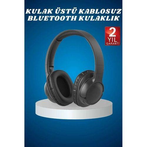 Kulak Üstü Kablosuz Bluetooth Kulaklık Yüksek Ses Kaliteli Anc Özelliği