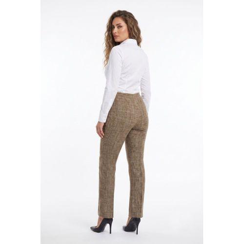 Kadın Hasır Dokuma Kumaş Pantolon BGL-ST01355