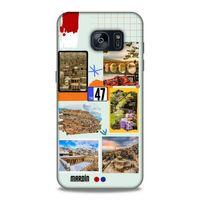 Lopard Samsung Galaxy S7 Edge Uyumlu Kılıf Şehirli ※ (47) Mardin Crystal Flex Kılıf