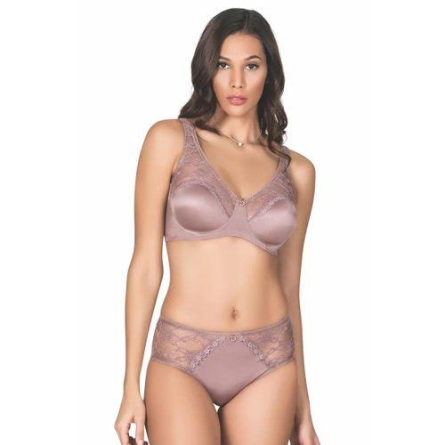 Soft Kaplı Dantel Geniş Askı Sütyen Takım Kadın 5035