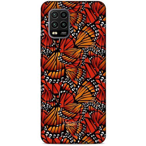 Xiaomi Mi 10 Lite Kılıf Kelebek Etkisi (5) Koruma Kabı Beyaz Lacivert