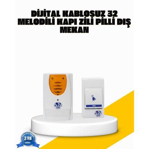 Kablosuz Kapı Zili Kolay Kurulumlu Modern Kullanım