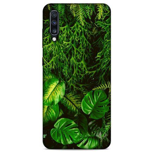 Lopard Samsung Galaxy A70 Uyumlu Kılıf Bahar (5) Koruma Kabı Yapraklar