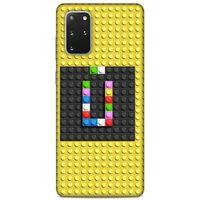 Lopard Samsung Galaxy S20 Plus Uyumlu Kılıf BloX (34) Slim Armor Kılıf Ü Harfi