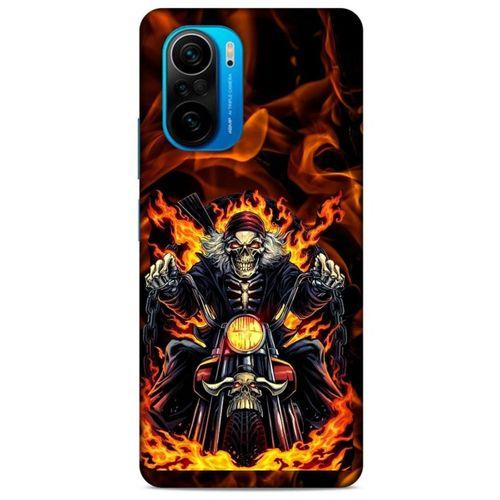 Xiaomi Poco F3 Uyumlu Kılıf Motorsiklet (10) Full Koruma Kılıfı Harley Davidson