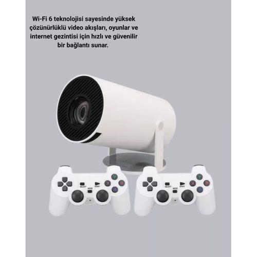 Bluetooth 5.0 Ve Wi-fi 6 Akıllı 4k Projeksiyon