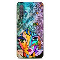 Lopard Xiaomi Mi 9 Uyumlu Kılıf Sürreal Yüzler ♀ (48) Bumper Kılıf Desenli