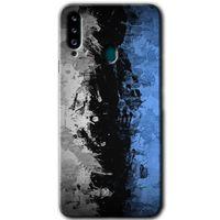 Galaxy A20s Kılıf HD Desen Baskılı Arka Kapak - Abstract Wallpaper + Kırılmaz Cam