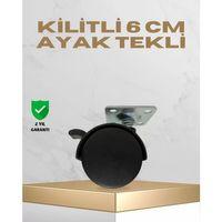 Sehpa Ve Masa İçin 6 Cm Kilitli Ayak