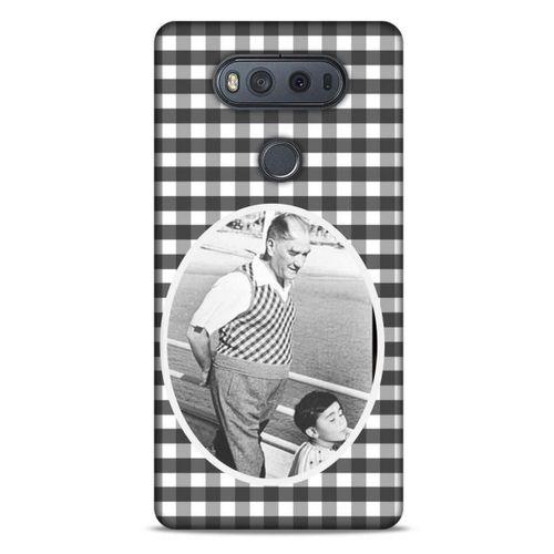 LG K61 Kılıf Atatürk (18) Telefon Kılıfları Siyah Beyaz