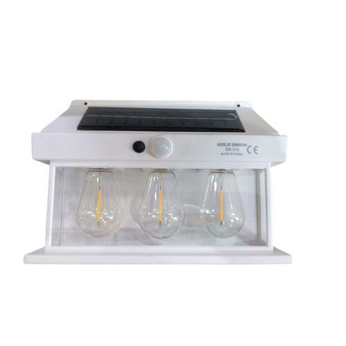 Solar Hareket Sensörlü Bahçe Aydınlatması OR113 BEYAZ