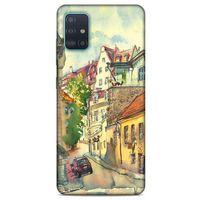 Cityx (12) Samsung Galaxy A51 Kılıf Silikon Kapak Desenli