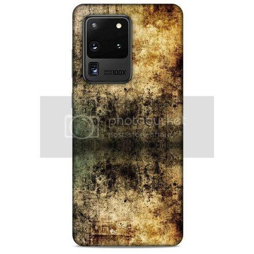 Paslı Renkler Kahverengi Xiaomi Redmi Note 9S Kılıf