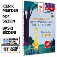 2026 MEB İlkokul 2 Sınıf İNGİLİZCE Süreç Değerlendirmeye Yönelik Etkinlik Kitabı BASKI ÜCRETİ