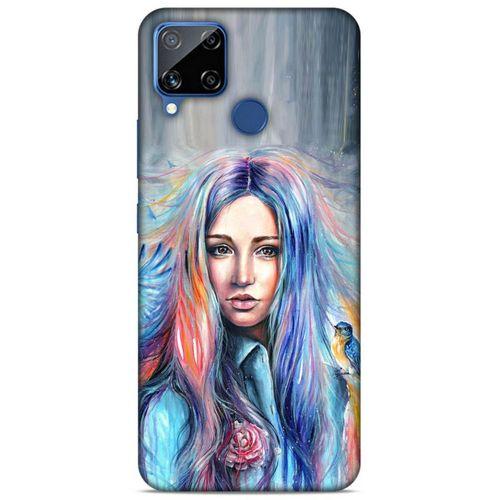 Lopard Oppo Realme C15 Uyumlu Kılıf Manipülasyon ☻ (49) Ultra Silikon Kılıf Baskılı