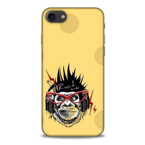 Animax Rockçı Maymun Apple Iphone 8 Kılıf Desenli Silikon