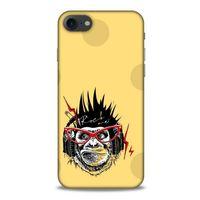Animax Rockçı Maymun Apple Iphone 8 Kılıf Desenli Silikon