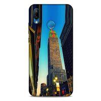 Huawei P20 Lite Kılıf Dünya Mimarisi (6) Silikon Kılıf Empire State