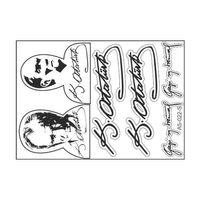 SEVGENT A5 Sticker 034 Tek Paket Çoklu