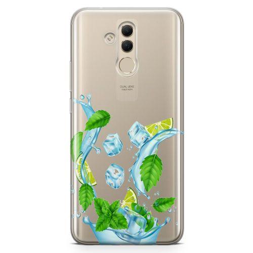Huawei Mate 20 Lite Kılıf Nane Limon Buz Arka Kapak Koruma Desenli Full Koruyucu