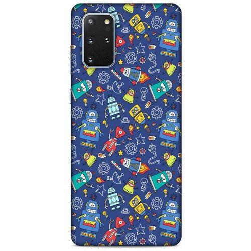 Retro (7) Desen Telefon Kılıfı Renkli Samsung Galaxy S20 Plus Kılıf