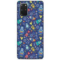 Retro (7) Desen Telefon Kılıfı Renkli Samsung Galaxy S20 Plus Kılıf