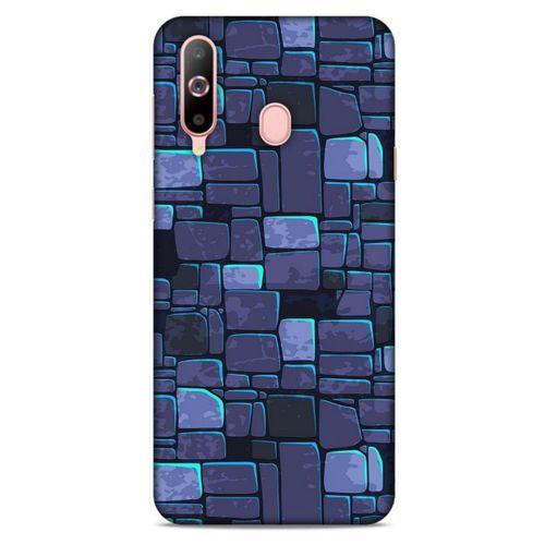 Samsung Galaxy A60 Kılıf Baskılı Özel Seri Taşlı (12) Koruyucu Silikon