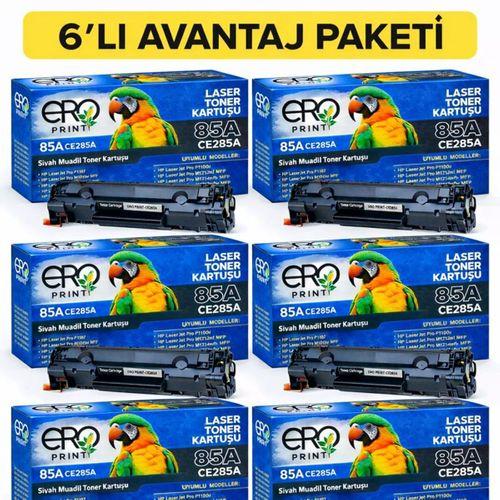HP Laserjet Pro M1214nfh Muadil Toner - 6'lı Avantaj Paket