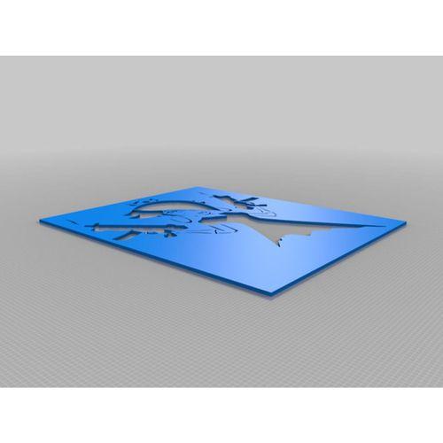 Prenses Peach Şablon 9 (Bu ürün Sadece Plastik parçadır - Almadan Önce Soru Sorabilirsiniz)