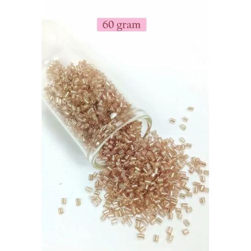 Kesme Cam Boncuk 2mm - 60 Gram - Açık Kahverengi - BNC379