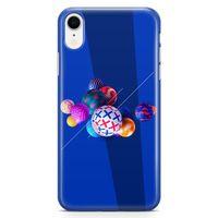 Apple iPhone XR Kılıf 3D Toplar Arka Kapak Koruma Desenli Full Koruyucu