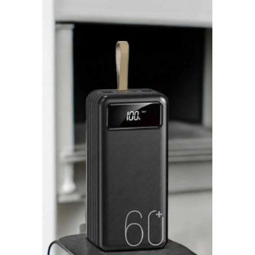 Powerbank 60.000 Mah 4 Portlu Uzun Şarj Süreli Dijital Göstergeli