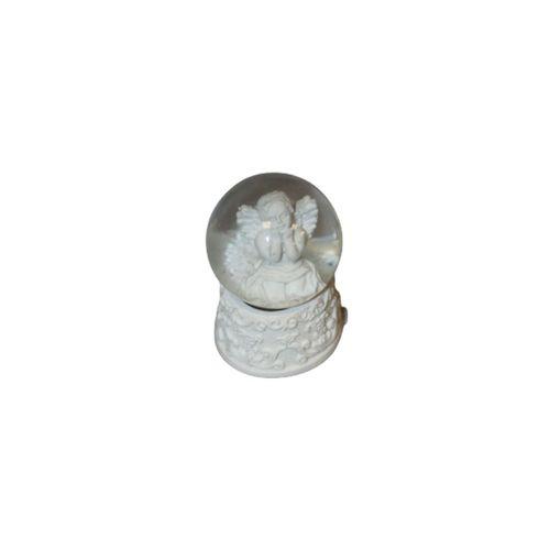 KAR KÜRESİ MELEK FİGÜRÜ IŞIKLI 7CM X 5CM