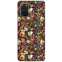 Graffitix (18) Desenli Silikon Kapak Samsung Galaxy S20 Plus Kılıf