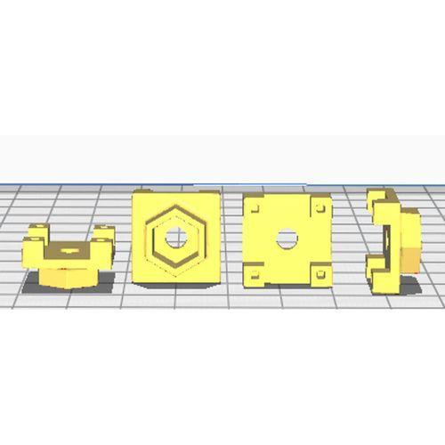 Vex V5 4 Gönderi Altı Hex Fındık Tutucu - 5144771