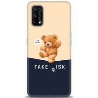Realme 7 Pro Kılıf HD Baskılı Kılıf - Take Risk + Tam Ekran Koruyucu