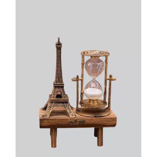 Ahşap Kum Saati – Vintage Tasarımlı Masa Dekoru