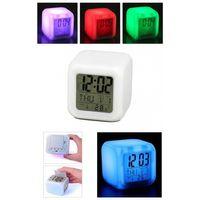 Renk Değiştiren Dijital Alarm Küp Saat
