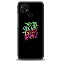 Xiaomi Poco C40 Kılıf HD Baskılı Kılıf - Good Things + Tam Ekran Koruyucu