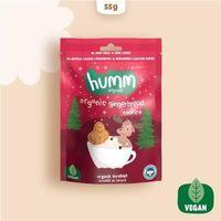 Humm Humm Organik Zencefilli ve Tarçınlı Vegan Kurabiye 55 Gr