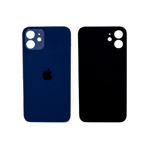 Apple iPhone 12 Uyumlu, Cam Arka Pil Batarya Kapağı - LENS HARİÇ