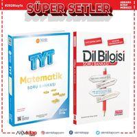 Üç Dört Beş TYT Matematik ve AKM Dil Bilgisi Soru Bankası Seti 2 Kitap